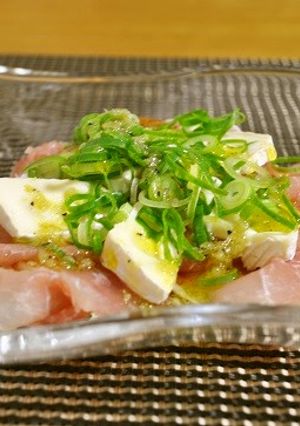 生ハムとカマンベールでカルパッチョ風-レシピのメイン写真