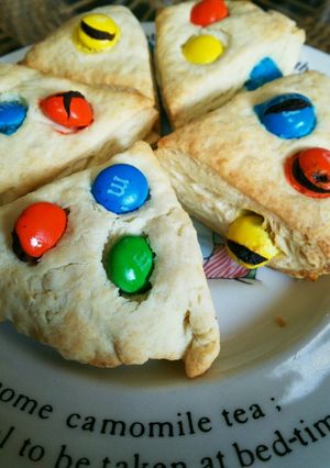 M&M Scones-レシピのメイン写真