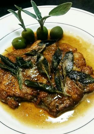 とても簡単な豚ロースのバターサルビア-レシピのメイン写真