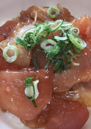 超簡単★鮪と玉ねぎの中華風漬け丼-レシピのメイン写真