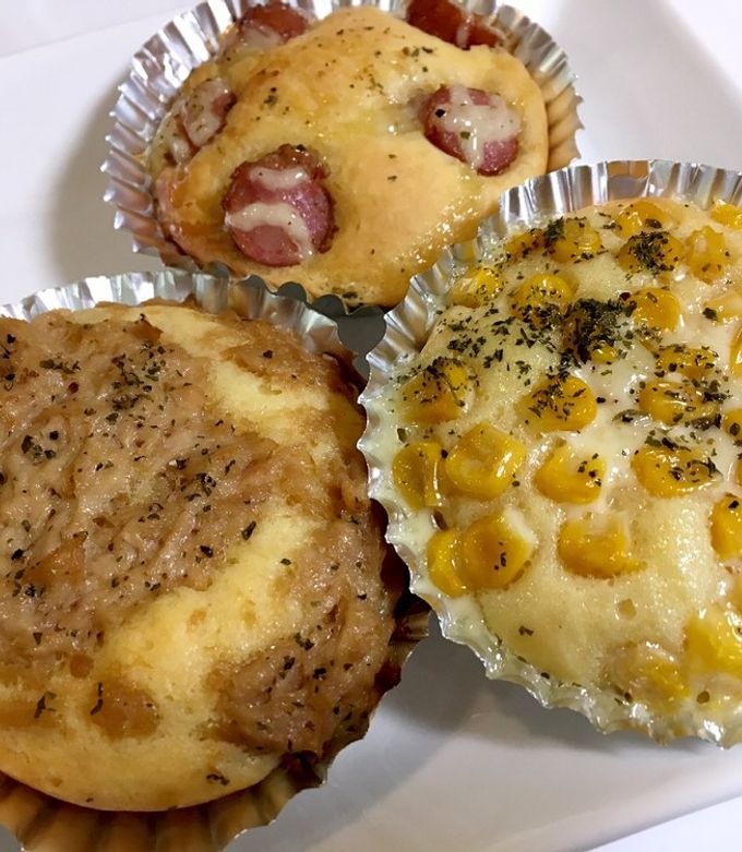 簡単＊ホットケーキミックスで惣菜パン＊ by ＊Riie