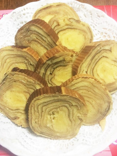 玉子焼き機でバームクーヘン-レシピのメイン写真