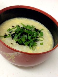超簡単!胃にやさしい〜卵雑炊〜-レシピのメイン写真