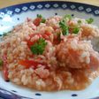 ごろっとトマトの生ハムのリゾット