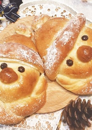 クリスマス★子供と作ろう！サンタクロース-レシピのメイン写真