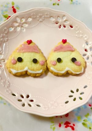 クリスマス☆簡単サンタクッキー♪-レシピのメイン写真