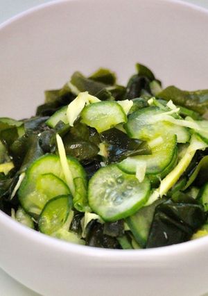 ワカメの酢の物-レシピのメイン写真