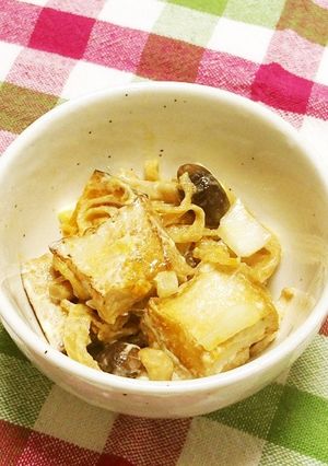 切干大根と厚揚げのマヨ和え-レシピのメイン写真