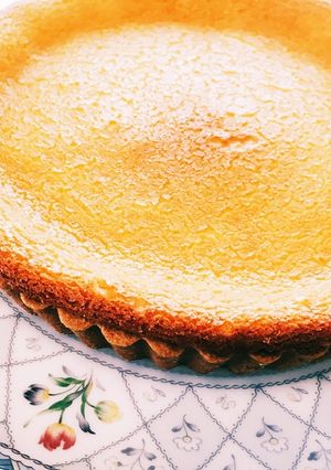 まぜて焼くだけ！簡単ベイクドチーズケーキ-レシピのメイン写真