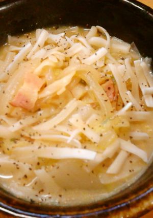 マルちゃん　ミルクカレーうどん-レシピのメイン写真