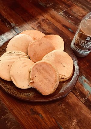 簡単☆コーヒーほろ苦ホットケーキ-レシピのメイン写真
