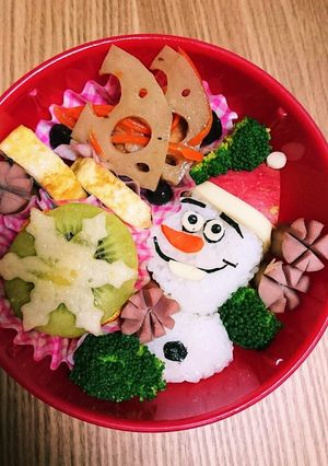 クリスマス オラフ-レシピのメイン写真
