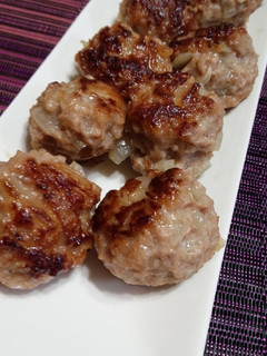豚ひき肉で☆しゅうまい風味のつくね-レシピのメイン写真