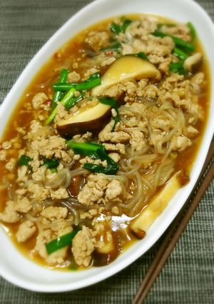 しらたきで作る麻婆春雨-レシピのメイン写真