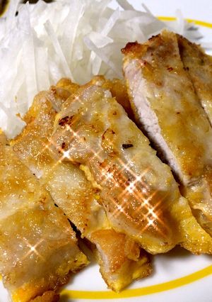 ヘルシー豚カツ風…-レシピのメイン写真