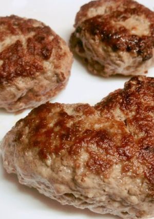 *ステーキハンバーグ(バーガーのパテ)*-レシピのメイン写真