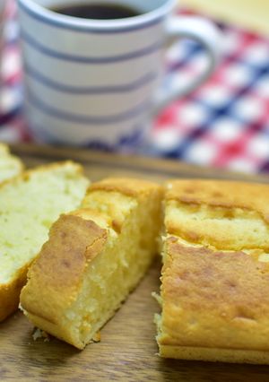 チーズパウンドケーキ-レシピのメイン写真