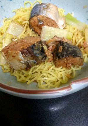 さば味噌まぜそば-レシピのメイン写真