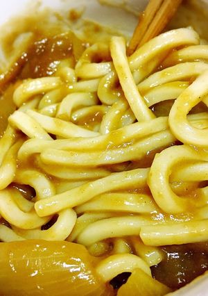 ☆翌日のカレーうどん☆-レシピのメイン写真