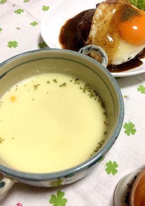 簡単！コーンスープ(あさくま風)-レシピのメイン写真