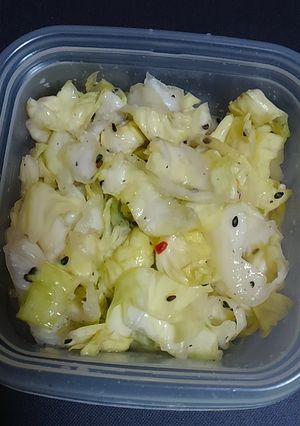 冬キャベツの塩麹漬け-レシピのメイン写真