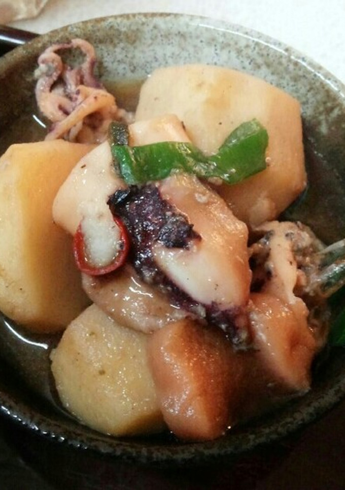 イカと里芋の煮物（血管ダイエット1190-レシピのメイン写真