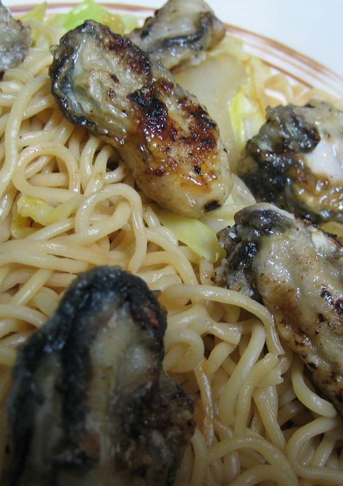 牡蠣のオイスターソース焼きそば-レシピのメイン写真