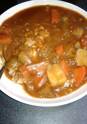 我が家の具沢山カレーライス-レシピのメイン写真