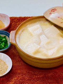 豆乳あんかけ湯豆腐-レシピのメイン写真