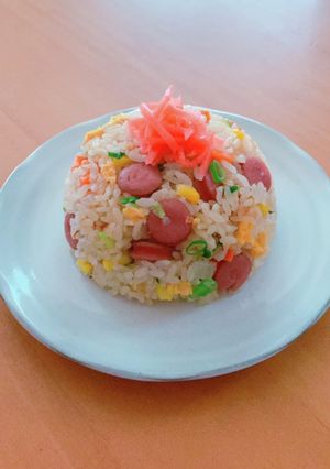 ⭐チャーハン味の炊き込みご飯⭐炊飯器で-レシピのメイン写真