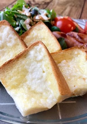 朝食に♪あま酒バタートースト-レシピのメイン写真