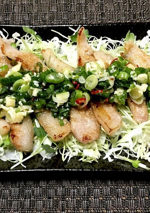 豚トロの塩麹焼き 〜ねぎ塩だれ〜-レシピのメイン写真