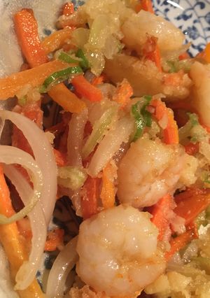 エビ野菜天ぷら♪-レシピのメイン写真