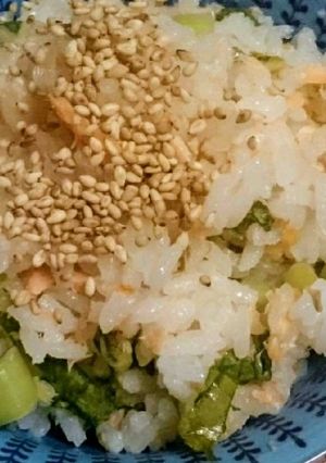 冷凍鮭でも簡単美味しい♪炊き込みご飯-レシピのメイン写真