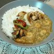 シーフードカレー*✧ エビと焼き野菜