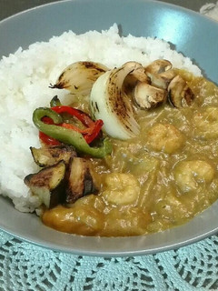シーフードカレー*✧ エビと焼き野菜-レシピのメイン写真