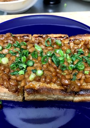 バカタレ入りの納豆焼き-レシピのメイン写真