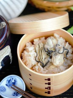 冬の味覚♪ぷりっぷりかき飯-レシピのメイン写真