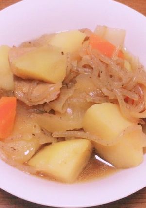 豚肉の肉じゃが-レシピのメイン写真