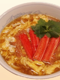 偐(似せ)かに玉あんかけうどん-レシピのメイン写真