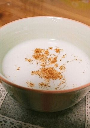 シナモンミルク甘酒♪甘くない甘酒救済にも-レシピのメイン写真