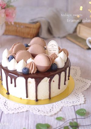 ドリップケーキに♡ココアグラサージュ♡-レシピのメイン写真
