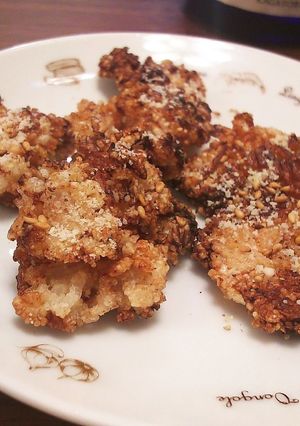 固くなったご飯やおこげでおつまみせんべい-レシピのメイン写真