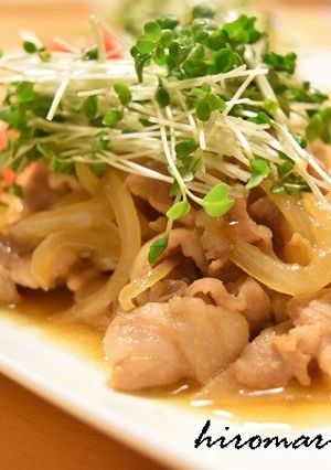 定番の味！豚バラ炒め生姜焼き風-レシピのメイン写真