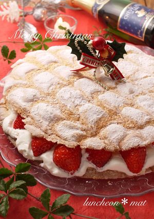 型不要＊パンビー＊簡単クリスマスケーキ-レシピのメイン写真