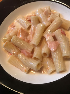 スモークサーモンのクリームパスタ-レシピのメイン写真