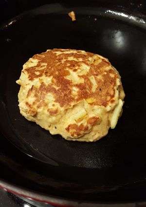 アップルフリッターpancake-レシピのメイン写真