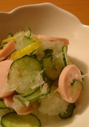 魚肉ソーセージのおろし和え♥-レシピのメイン写真