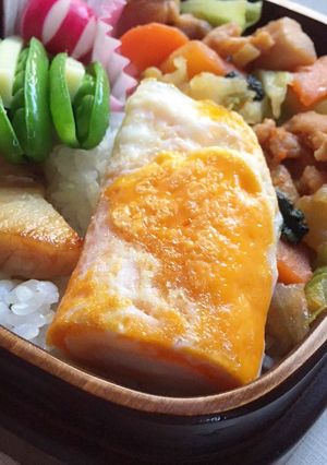 卵焼き 溶かずそのまま 焼卵♪-レシピのメイン写真