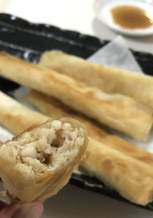 鶏ひき肉の棒春巻き-レシピのメイン写真